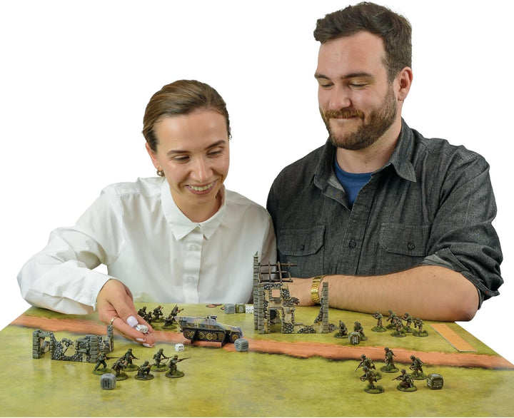 Bolt Action Starter Set - 28 mm Strategiespiel 28 mm für 2 oder mehr Spieler mit Miniaturen Warlord