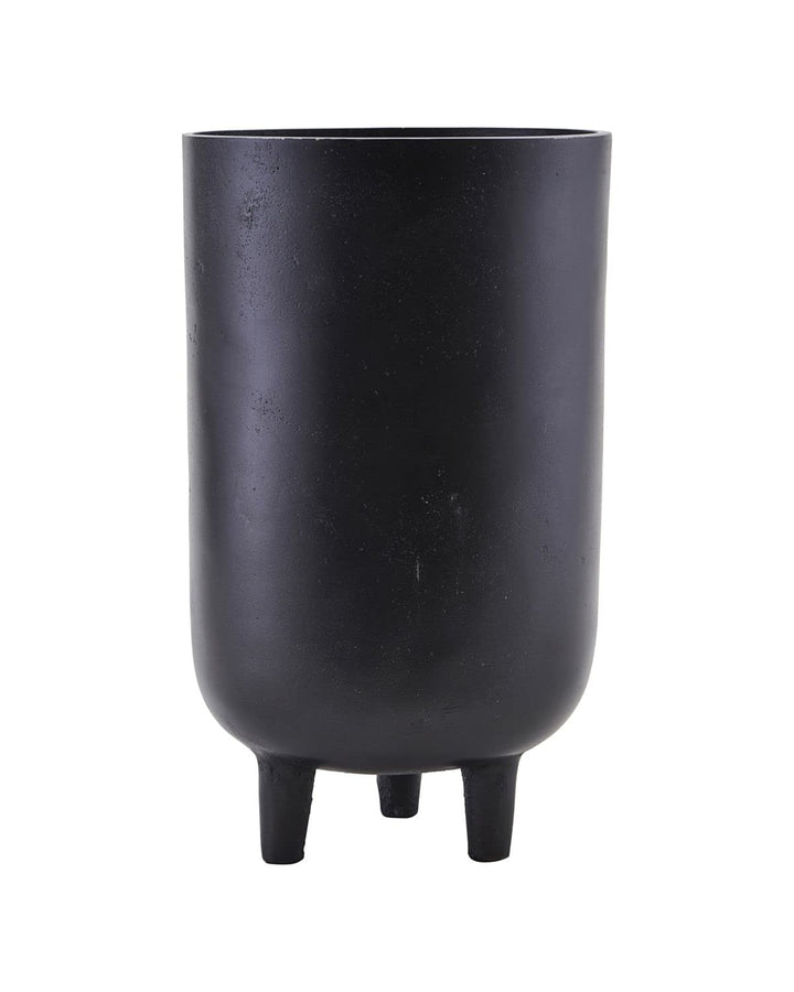House Doctor - Jang Flowerpot - 26 cm (211150810) H: 26 cm, Dia: 15 cm Schwarz, H: 26 cm, Dia: 15 cm