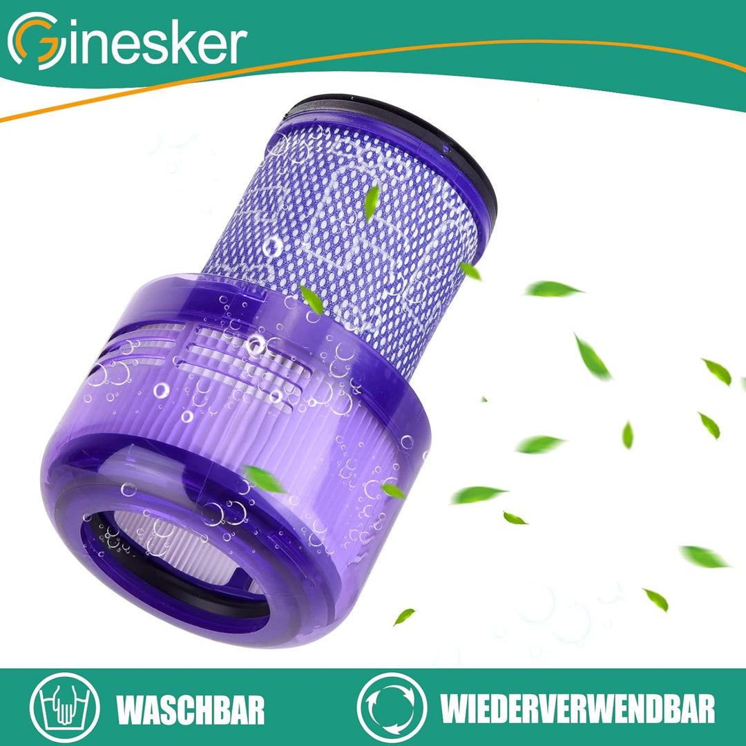 V12 Filter für Dyson V12 Detect Slim Absolute Extra Staubsauger, Ersatzfilter für Dyson V12 Slim Mot
