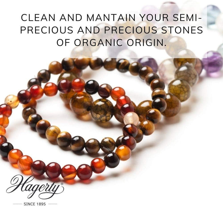 Hagerty Fine Stones Clean Jewellery Dip Effektiver Reiniger für Schmuck mit Smaragden Perlen Opal Ko