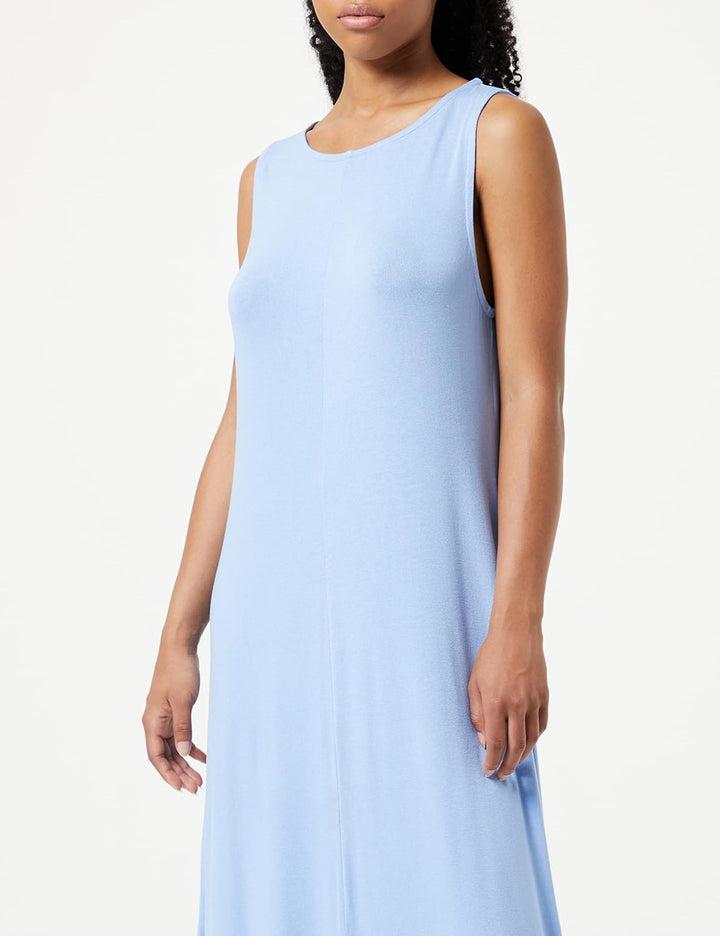 United Colors of Benetton Damen Kleid M Blu 2r5, M Blu 2r5