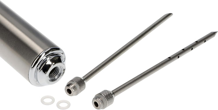 Browin® Edelstahl Fleischspritze 311102 | Marinierspritze mit 2 Nadeln | BBQ Bratenspritze für Rindf