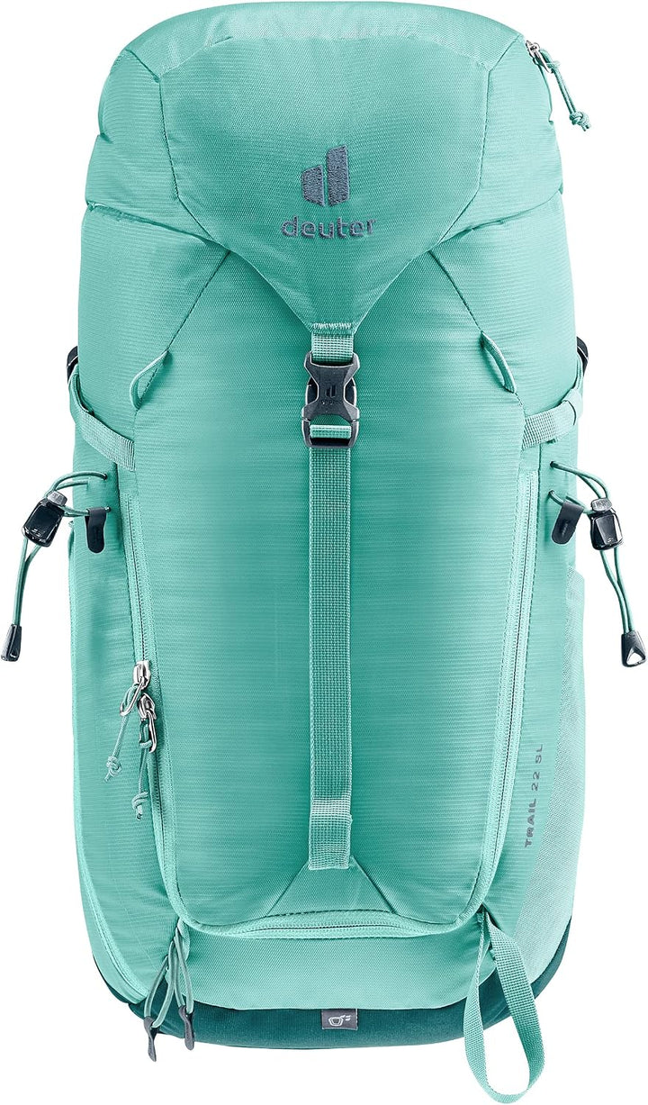 deuter Trail 22 SL Damen Klettersteig Wanderrucksack (Modell 2024) 22 L Glacier-deepsea, 22 L Glacie