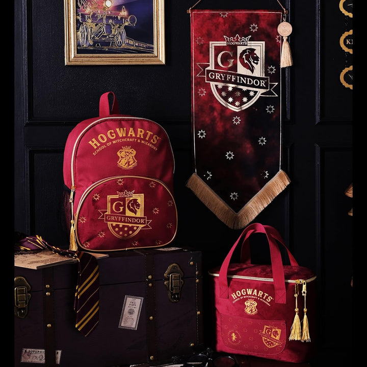 Warner Bros Harry Potter Alumni Backpack Gryffindor Rucksack Sammlerfigur Erwachsene &amp; Kinder, mehrf