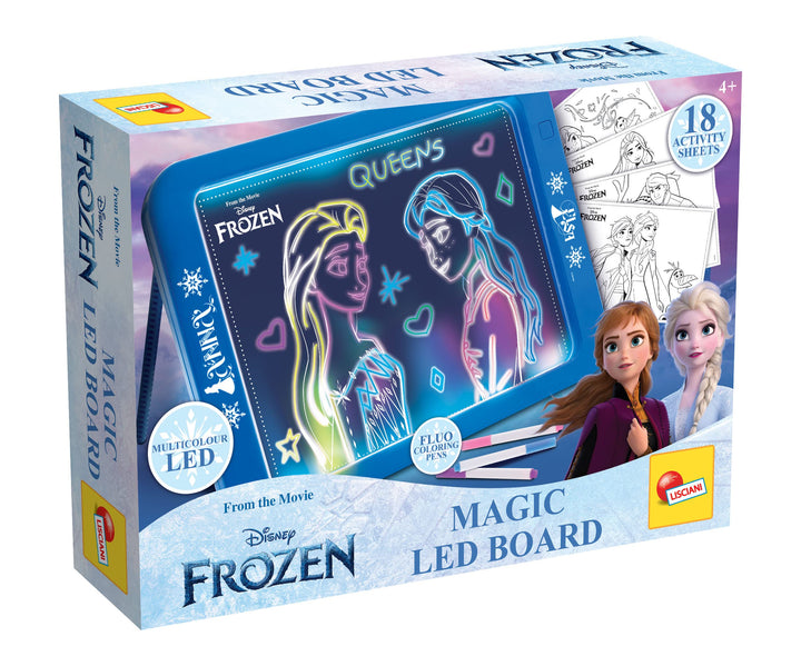 Lisciani Giochi 92949 Frozen Magic Led Board, Mehrfarbig