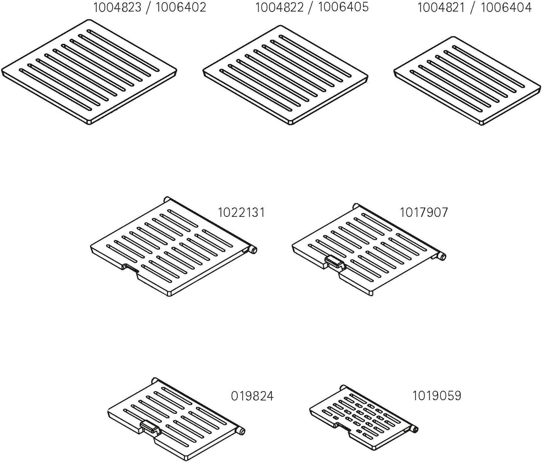 Spartherm Ascherost 197x220mm Kamin-Gitter 1006405/1004822 passend für Ihren Kamineinsatz oder Brenn