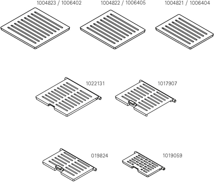 Spartherm Ascherost 197x220mm Kamin-Gitter 1006405/1004822 passend für Ihren Kamineinsatz oder Brenn