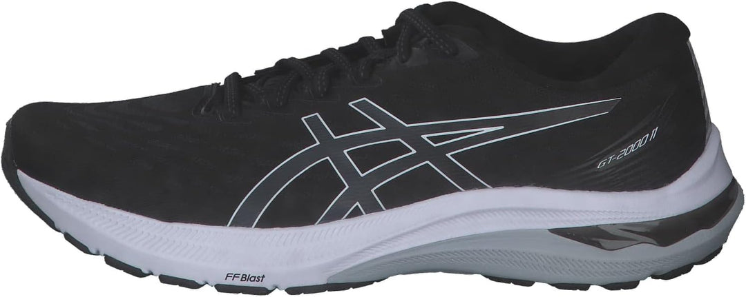 ASICS GT 2000 11 Scarpe Running da Strada per Uomo 46 EU Weit Black White, 46 EU Weit Black White