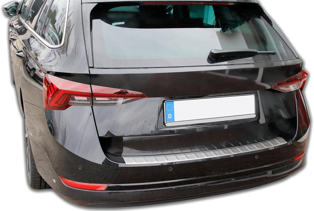 Ladekantenschutz Edelstahl MATT kompatibel für SKODA Octavia 4 Kombi | ab 2020 | premium Qualität vo