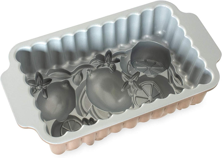 Nordic Ware Backform Citrus Blossom Loaf Pan Aluminium Braun, 25,4cm x 25,4cm, NW 90248, 25,4cm