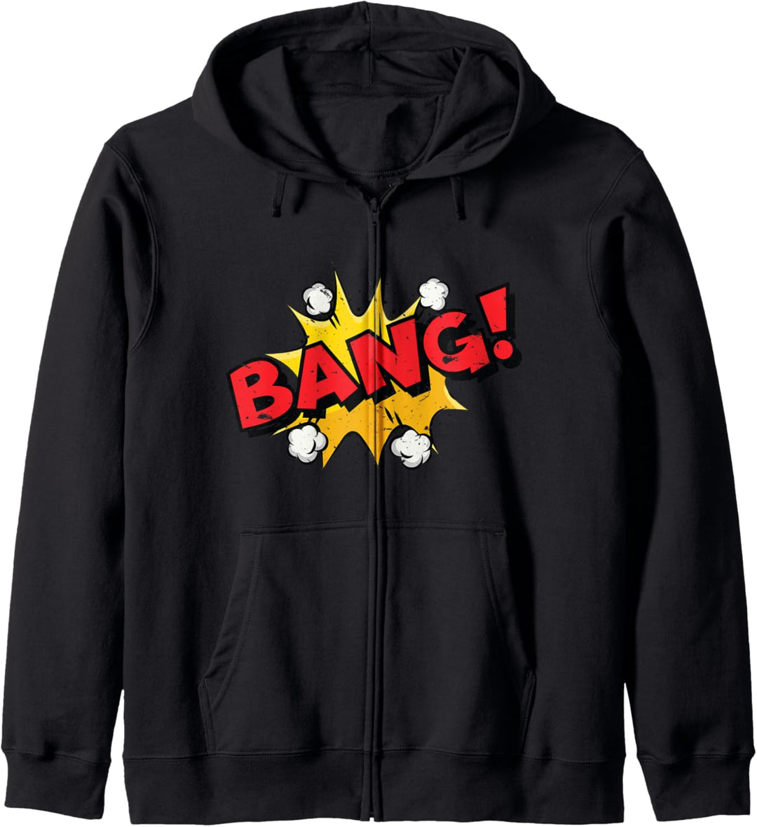 BANG ! Comic Book Cartoon Funny Pop Art - Vintage Kapuzenjacke
