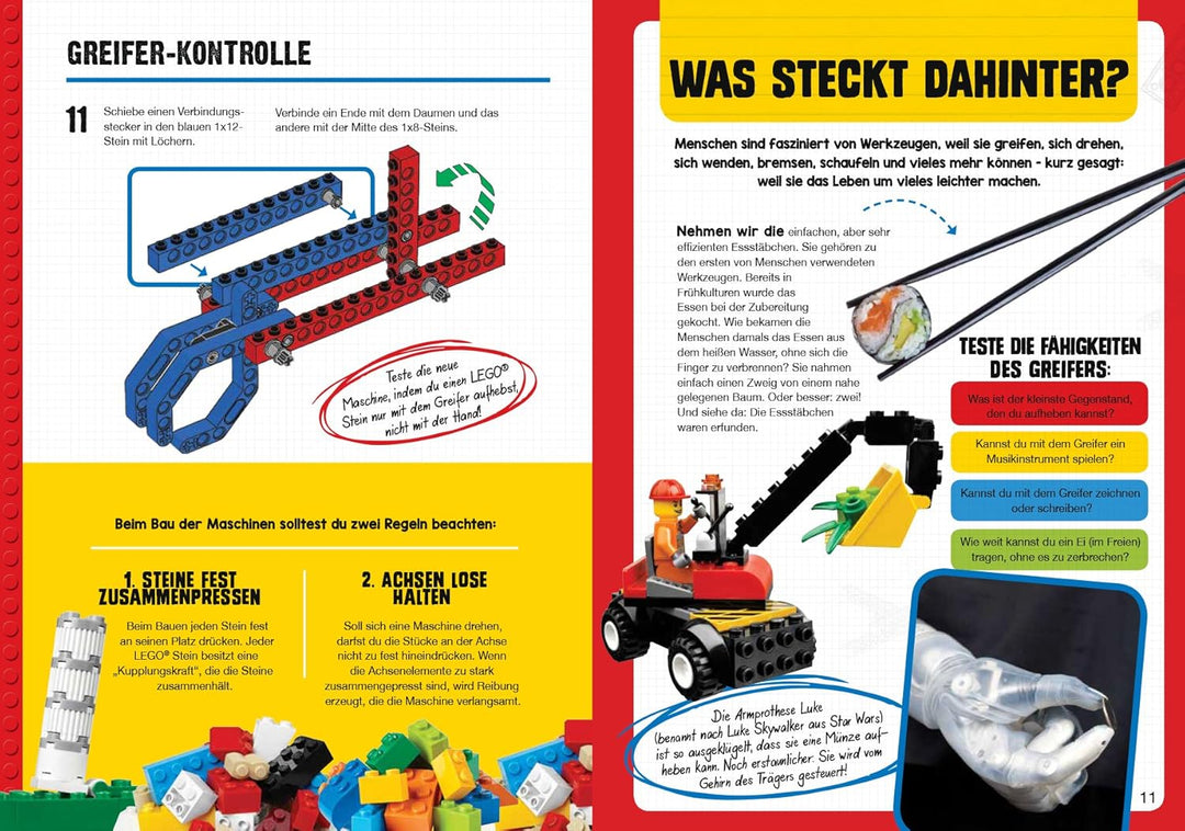 LEGO® Geniale Maschinen: Mit 11 Modellen: Enthält alle LEGO®-Steine, die du brauchst - mit 58 LEGO®