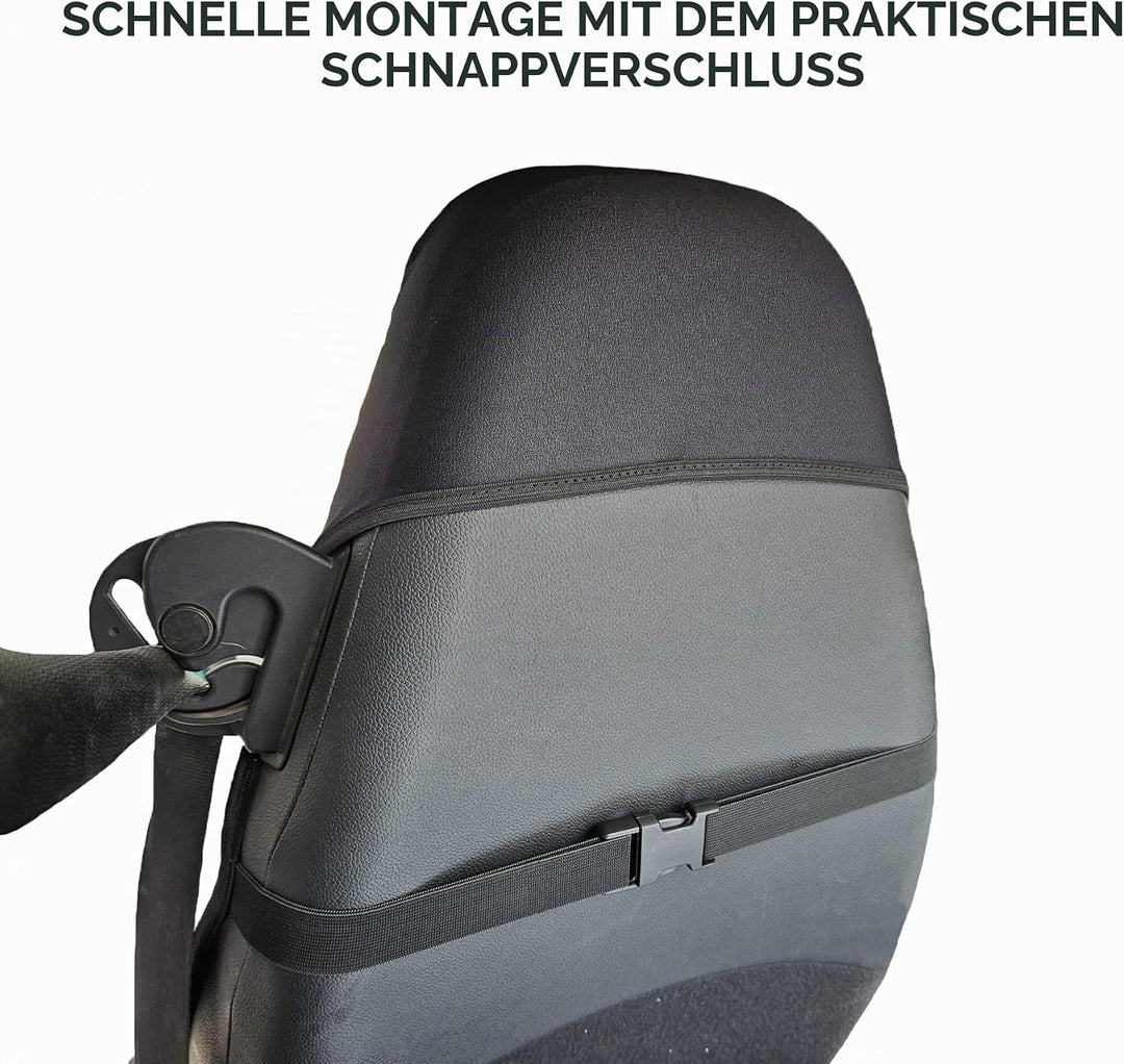 Susy Shop Autositzbezüge kompatibel für Smart fortwo, 450 451 und 453, Set mit 2 Vordersitzbezügen m