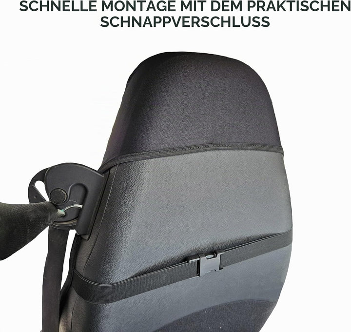 Susy Shop Autositzbezüge kompatibel für Smart fortwo, 450 451 und 453, Set mit 2 Vordersitzbezügen m