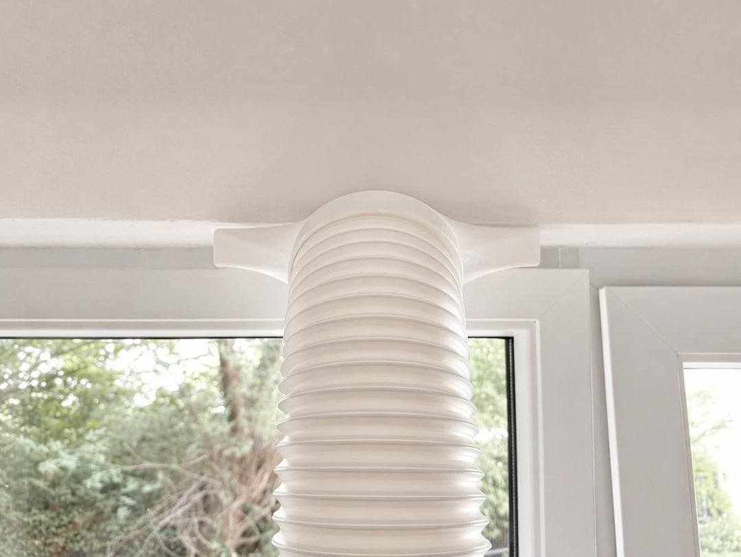 Extra Breiter Fensteradapter 35 cm für mobile Klimaanlagen – Kippfenster Abluftadapter mit 150 mm Sc