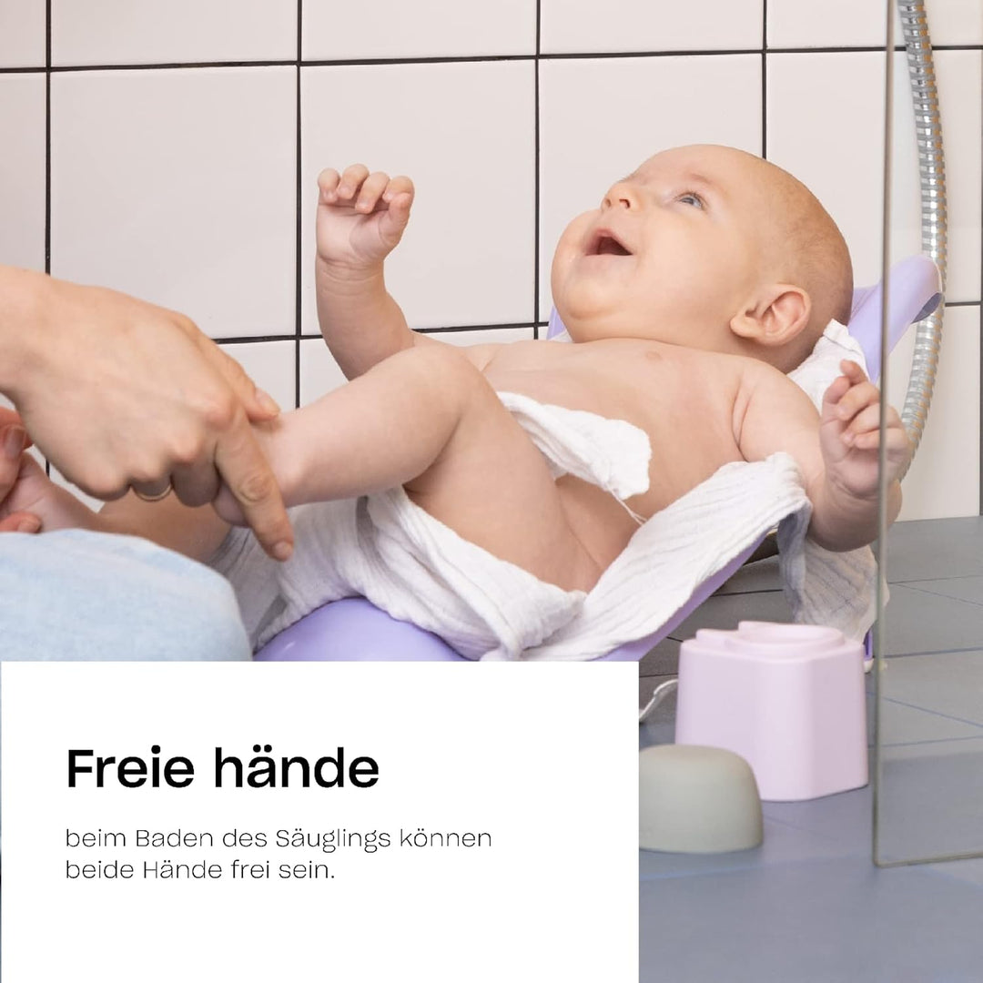 Hylat Baby Badewanneneinsatz Baby - wertvolle Badehilfe für Säuglinge und Babys von Geburt bis ca. 6