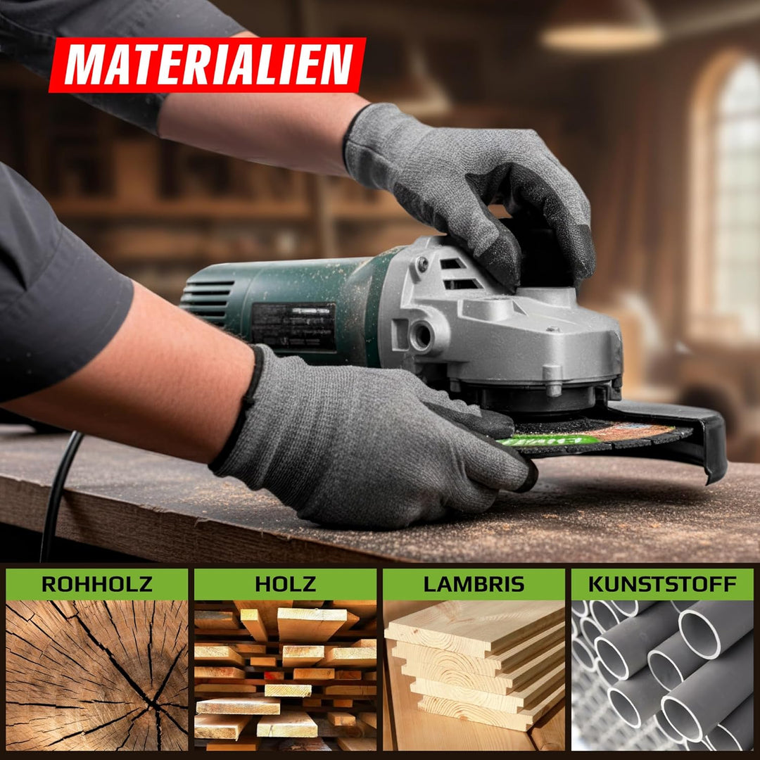 Hartmetall Flexscheibe für Holz GRAFF Termit 230mm - Winkelschleifer Multi Wheel Trennscheibe (wood
