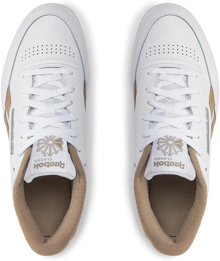 Reebok Unisex Club C RevengeSneaker 34.5 EU Ftwwht Ftwwht Boubei, 34.5 EU Ftwwht Ftwwht Boubei