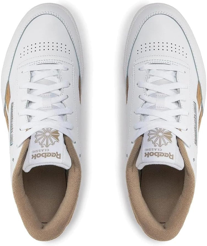 Reebok Unisex Club C RevengeSneaker 34.5 EU Ftwwht Ftwwht Boubei, 34.5 EU Ftwwht Ftwwht Boubei