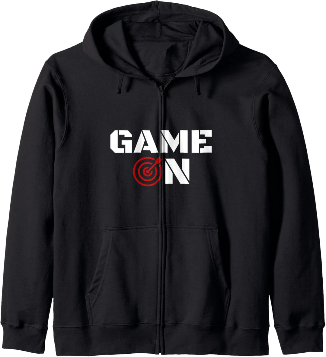 Darts Spruch Game On für alle Dartspieler und Darts Fans Kapuzenjacke