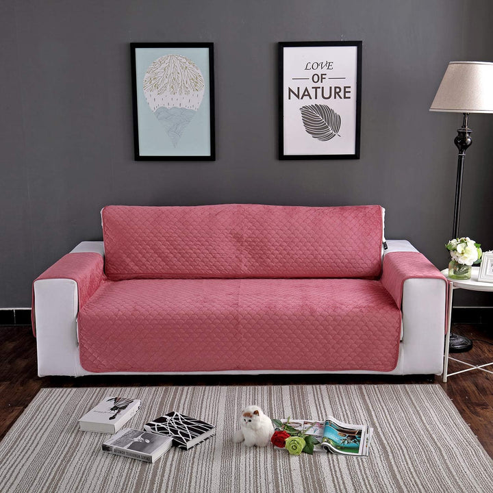 PETCUTE Sofaschoner Sofaschutz Sofaüberwurf Sofabezüge sofadecke Anti-Rutsch Sofaschoner Sofahusse S