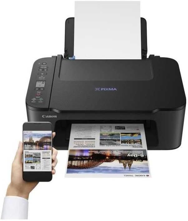 Canon PIXMA TS3550i Multifunktionsdrucker 3in1 (Tintenstrahl,Drucken, Kopieren, Scannen, A4, WLAN, L