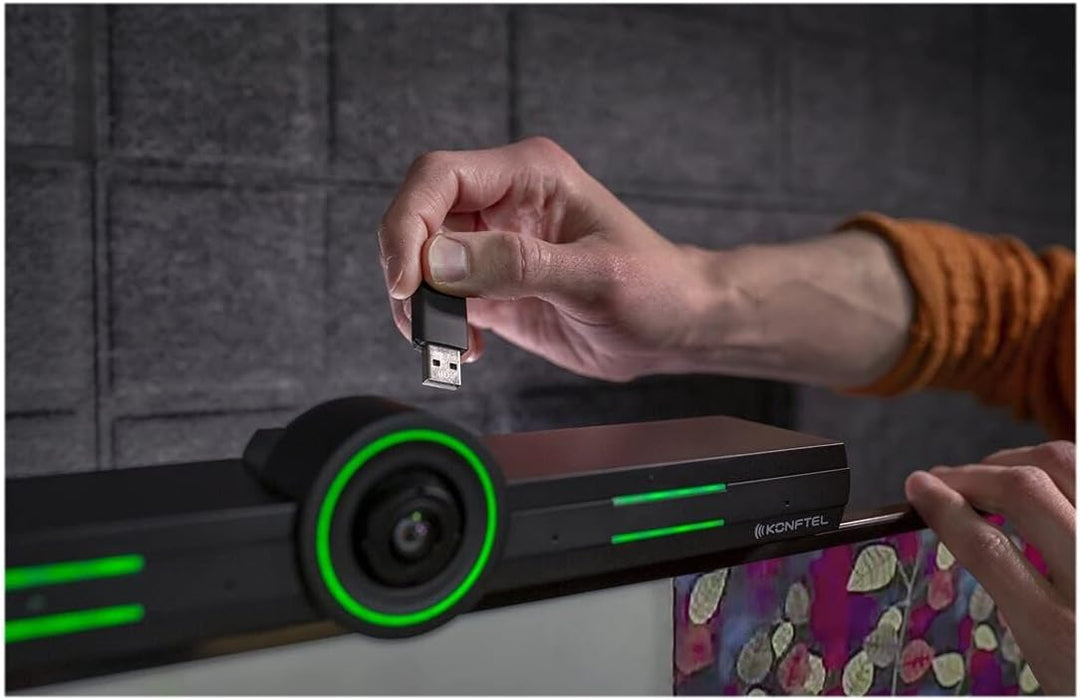 Konftel kompaktes 4K-Kamerasystem 'CC200' mit 4 integrierten Mikrofonen