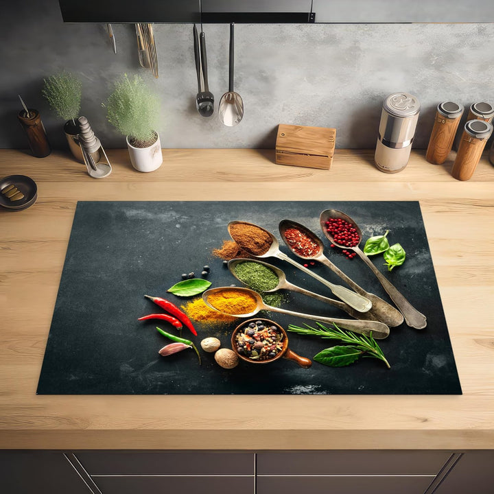 Herdabdeckplatte 81.2x52 cm Einteilig Abdeckplatten Cerankochfeld Abdeckung Ceranfeld Herdplattenabd