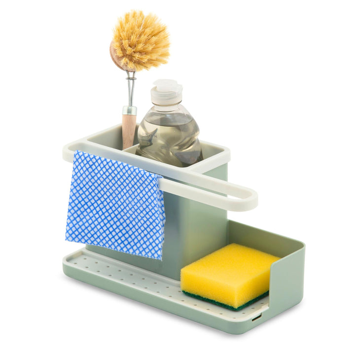 simplywire – Spülbecken-Caddy – Spülbecken-Organizer – Abnehmbare Auffangschale – Rutschfest – Salbe