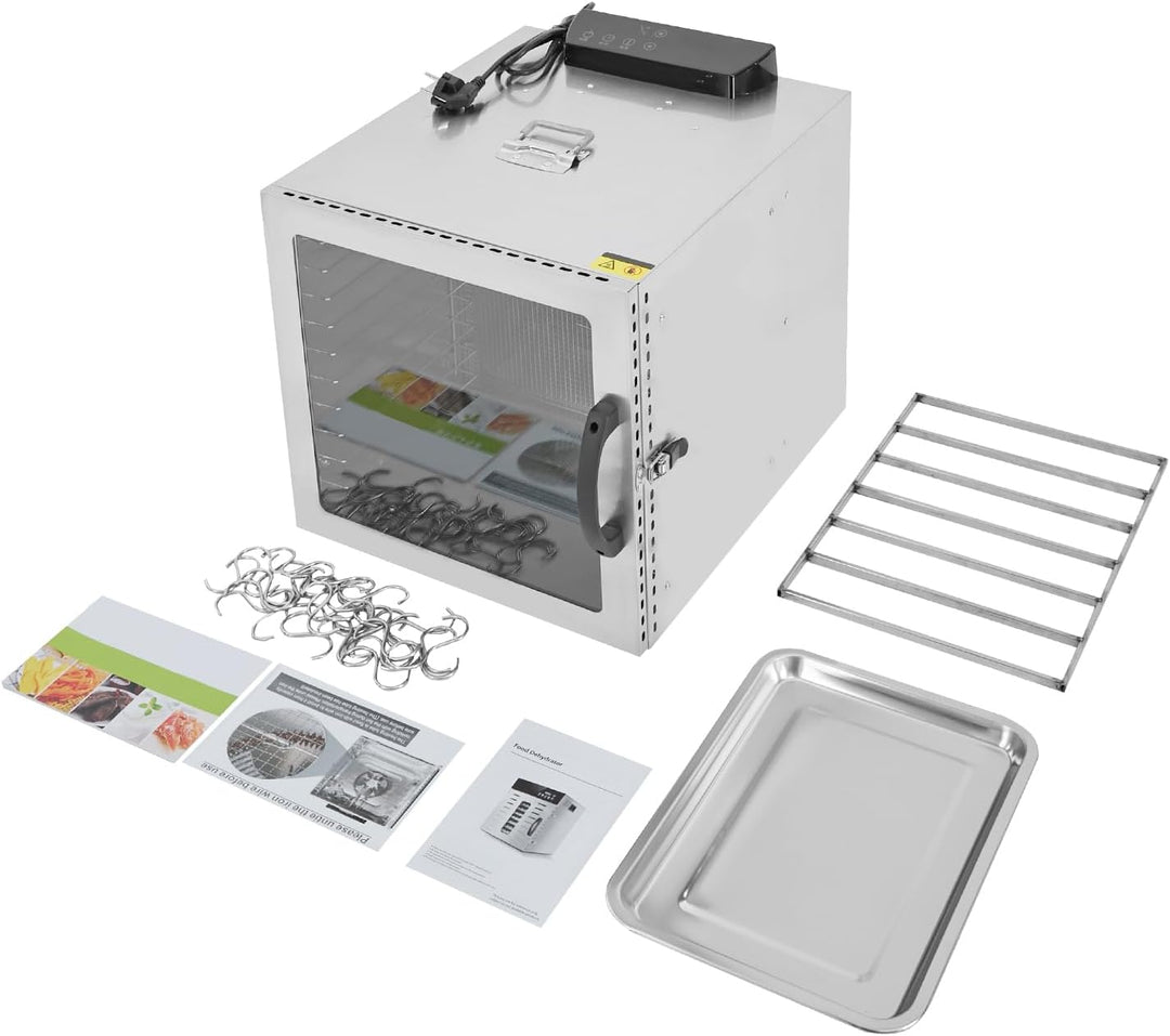 1000W Dehydrator, 42.5L Kapazität für Biltong Jerky Gemüse Obst