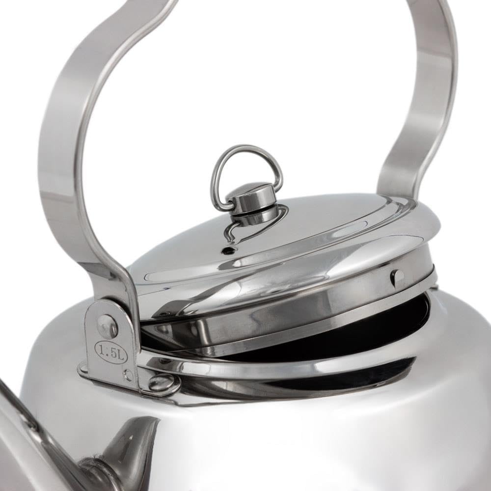 Petromax Teekessel aus Edelstahl, in verschiedenen Grössen 1.5 Liter, 1.5 Liter