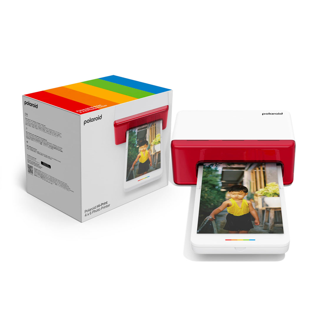 Polaroid - Everything Box Hi Print 4x6 - Bluetooth-Fotodrucker (Drucker + Papierkartusche)