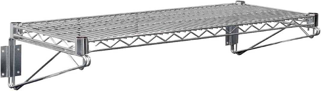 Vogue Draht-Wandregal für Küche/Gastronomie, 1220 x 360 mm, Stauraum, montiertes Regal 1220 x 360mm.