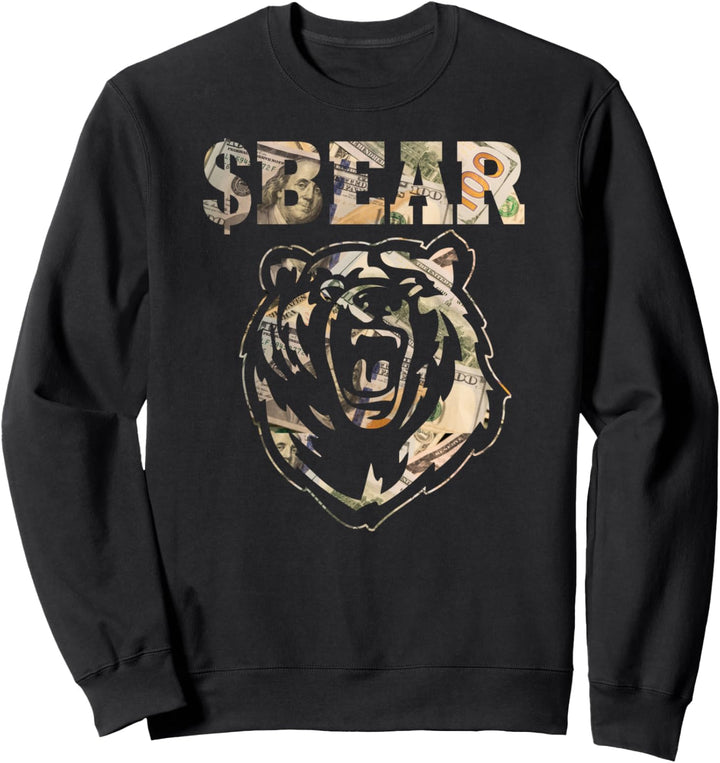 Aktienmarkt, Bärenmarkt, Baisse, Aktienhändler Sweatshirt