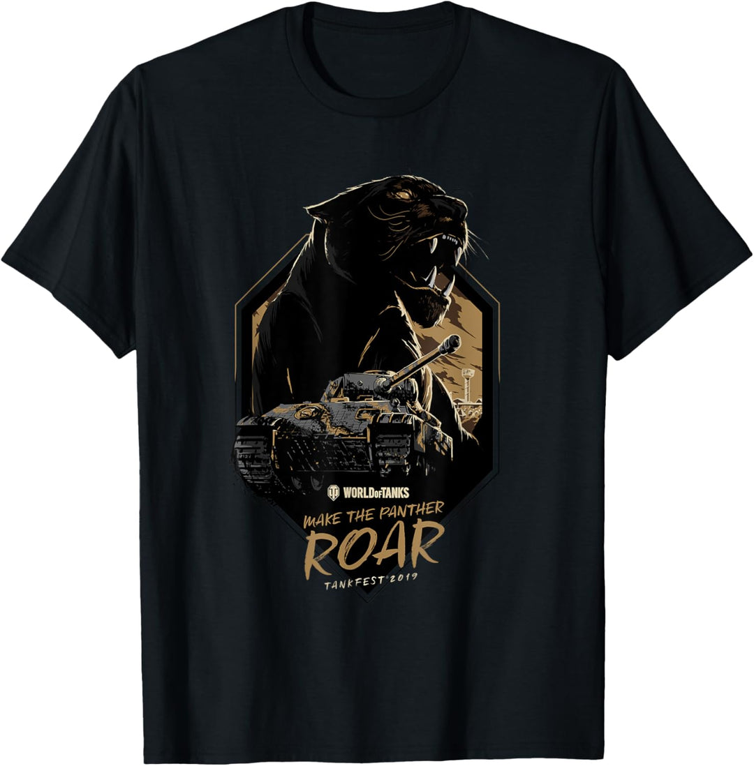 World of Tanks Make the Panther Roar Tankfest T-Shirt T-Shirt