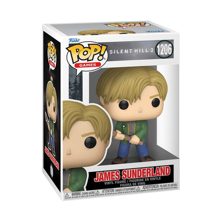 Funko POP! Games: Silent Hill - James Sunderland - Sammelbare Vinylfigur - Geschenkidee - Offizielle