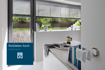 Bosch Smart Home Beleuchtung und Beschattung-Set, 8x Licht-/Rollladensteuerung II, 1x Controller II