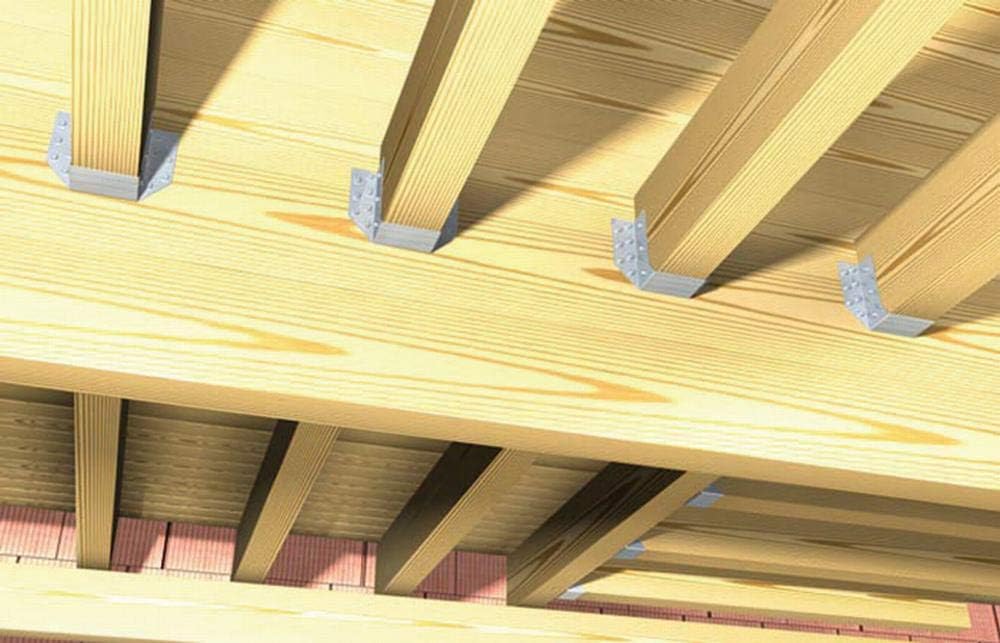 fischer Power-Fast FPF-HT 10,0 x 120 ZPP - Holzbauschrauben mit Teilgewinde und Sechskantkopf für de