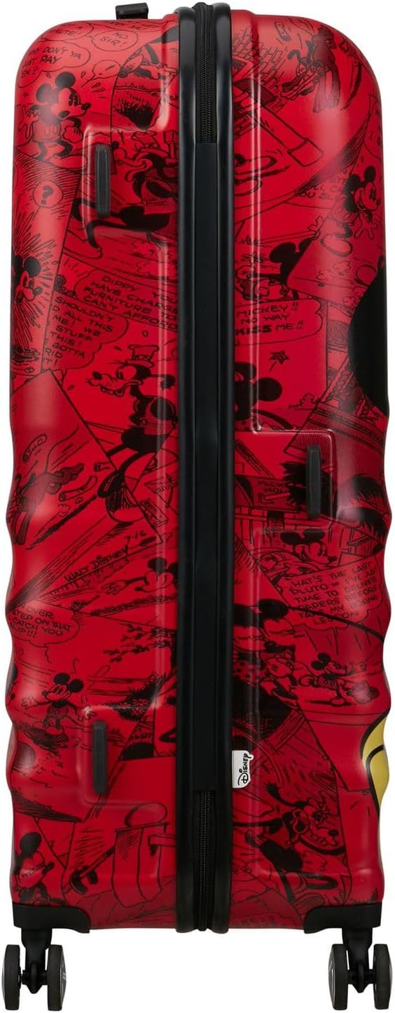 American Tourister Wavebreaker Disney FL - Spinner L, Koffer, 77 cm, 96 L, Mehrfarbig (Mickey Comics