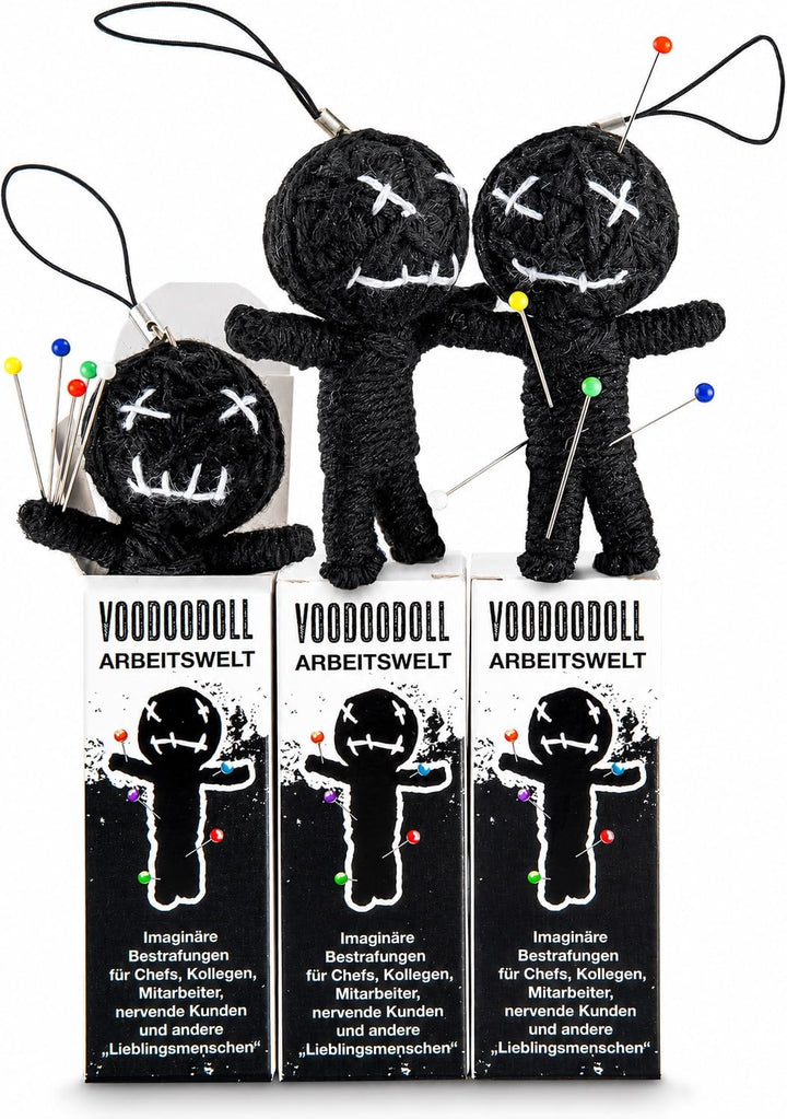 Voodoo Puppe Arbeitswelt Voodoo Doll to go Voodoo-Doll imaginäre Strafen für Nette Chefs, „geliebte“