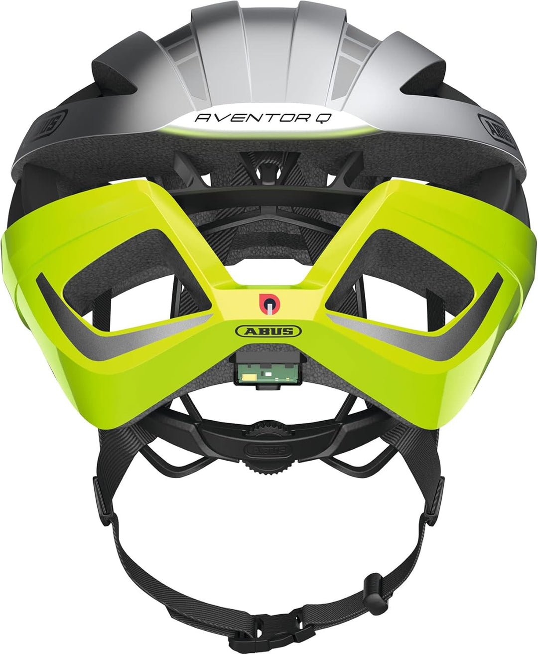 ABUS Rennradhelm Aventor Quin - Smarter Fahrradhelm mit Crash-Erkennung und SOS-Alarm-System - für D