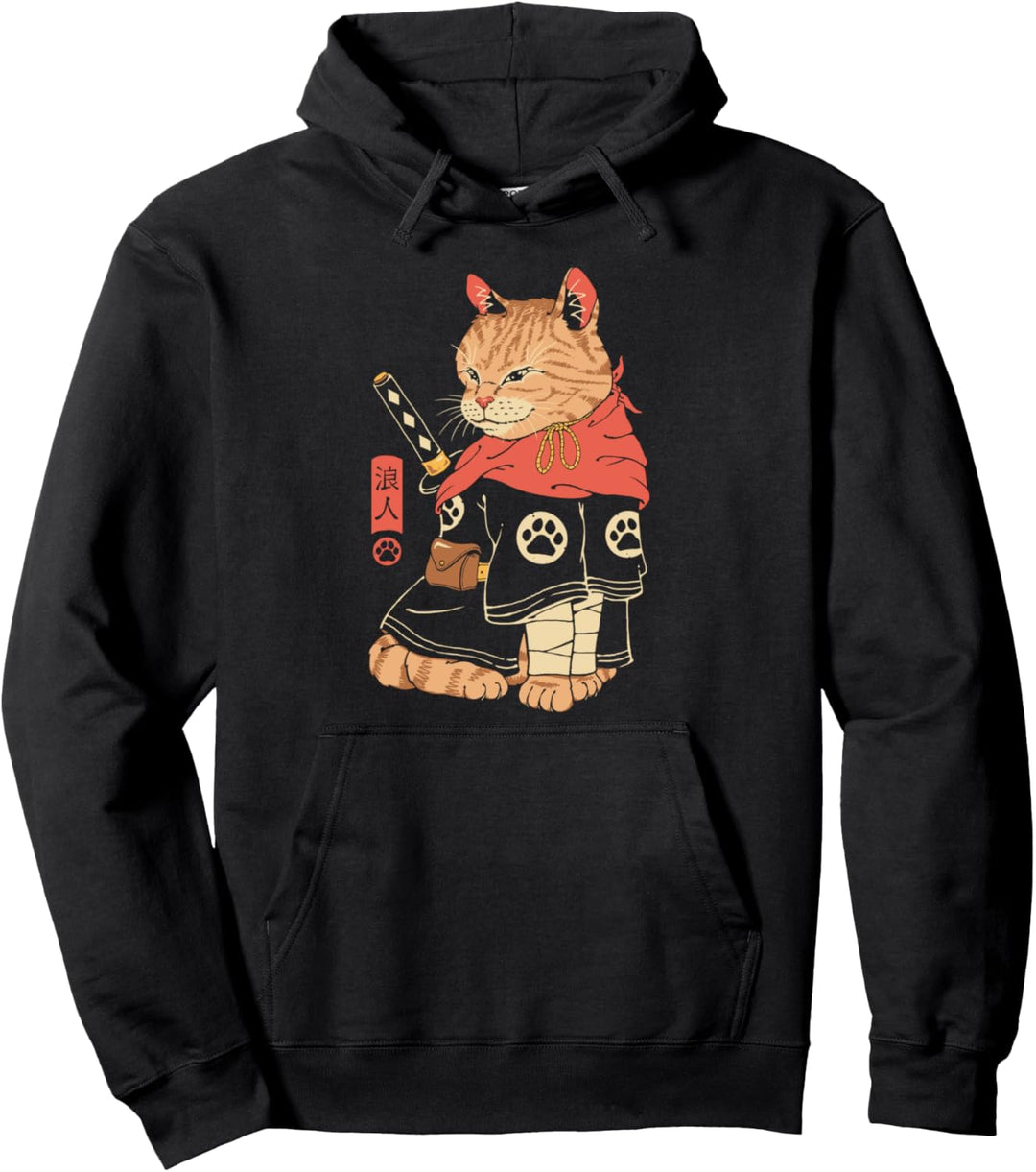 Neko Ronin Pullover Hoodie