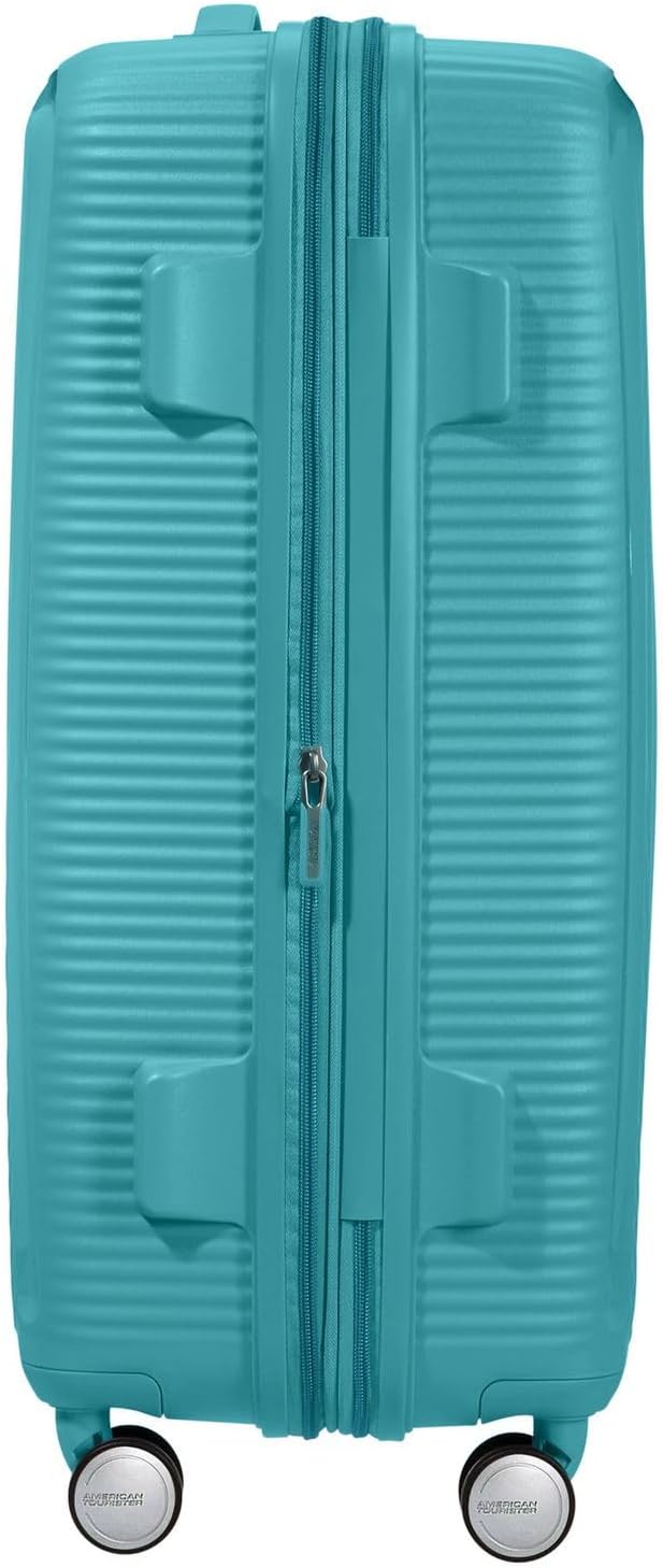 American Tourister Soundbox - 4-Rollen-Trolley 67 cm erw. turquoise