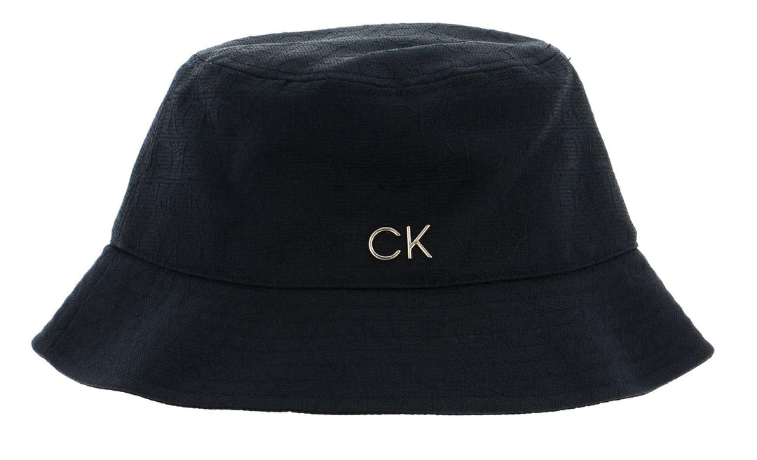 Calvin Klein Monogram Jacquard Bucket Hat Black