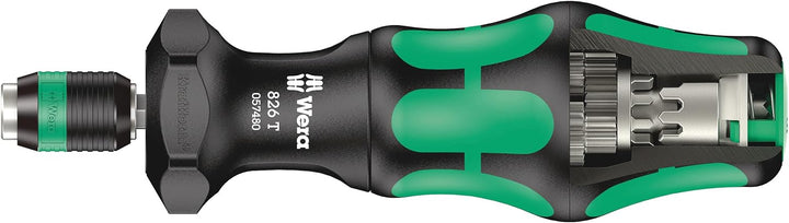 Wera '05057480001 826 T Kraftform Turbo Getriebe-Schraubendreher, 1/4" x 146 mm 826 Turbo