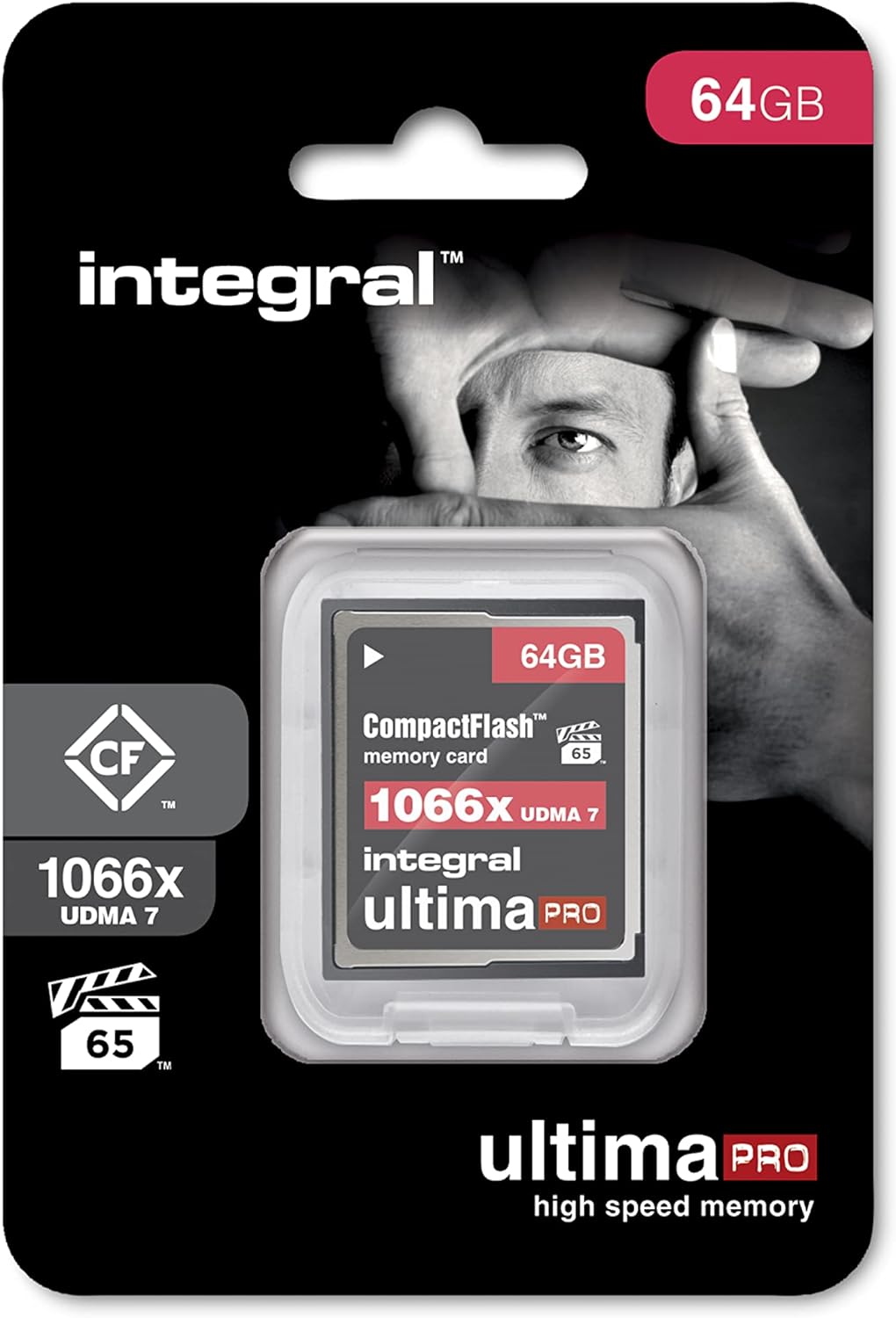 Integral 64GB Compact Flash Karte UDMA-7 1066x Speed VPG-65 160MB/s Lesen und 135MB/s Beschreiben Pr