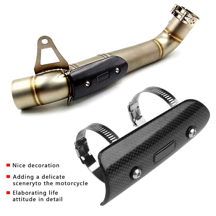 Exhaust Wrap-Motorrad Auspuff Rohr Hitzeschild Auspuff Hitzeschild Abdeckung Motorrad Universal Kohl