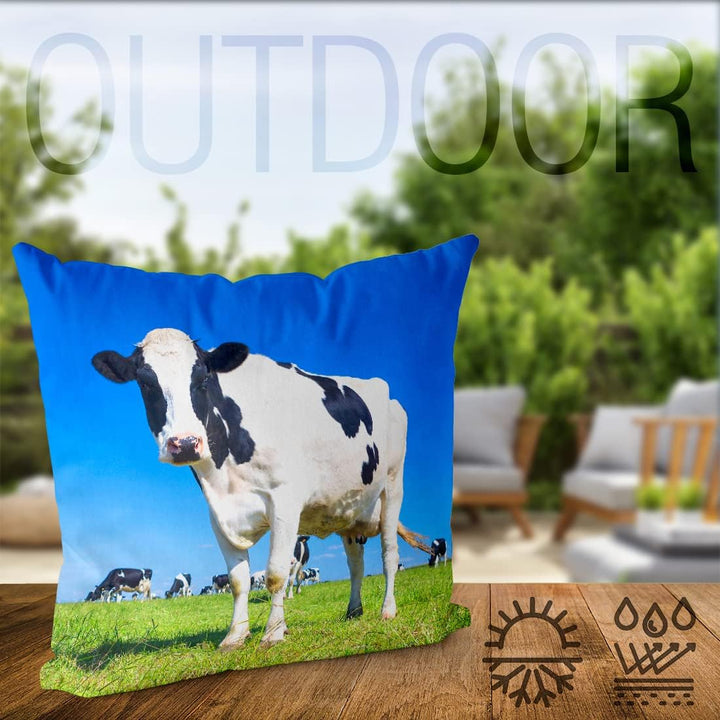 VOID Milchkuh Kissenbezug Kissenhülle Sofakissen Kissen Deko Outdoor-Kissen Dekokissen, Kissen Gröss
