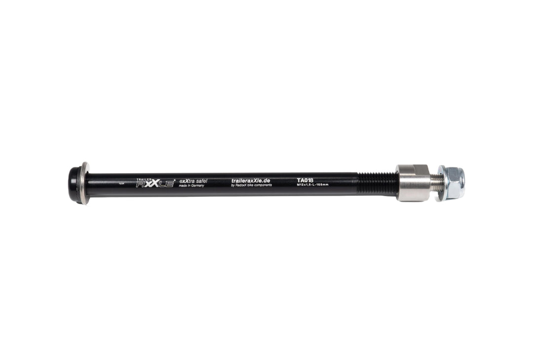 Trailer Axxle TA018 Orbea | Steckachse für Fahrradanhänger | M12x1,5 | 168 mm