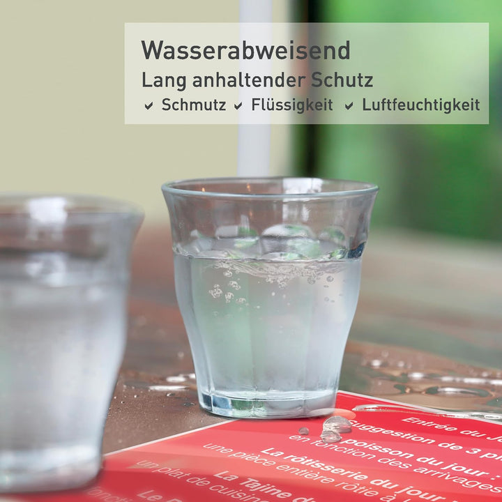 Leitz Selbstklebende Heisslaminierfolien A4 80 mic, für Schilder und Wegweiser, Hochwertige Laminier